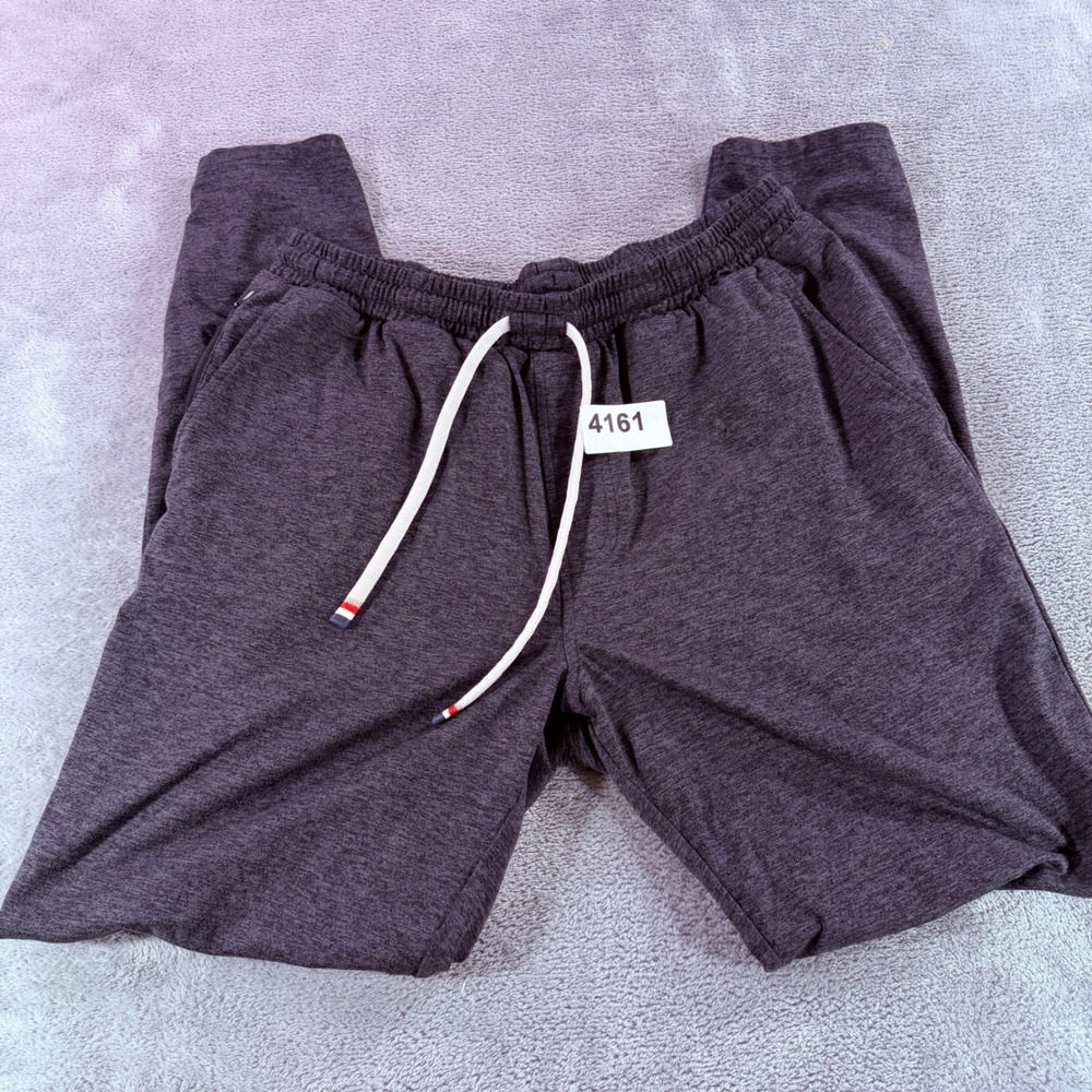 Public Rec All Day Every Day Pants Men M Grey Heathered Joggers Sweatpants